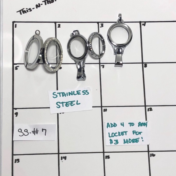 SS-#7 XL Stainless Steel Living Story Locket - Picture 4 of 9